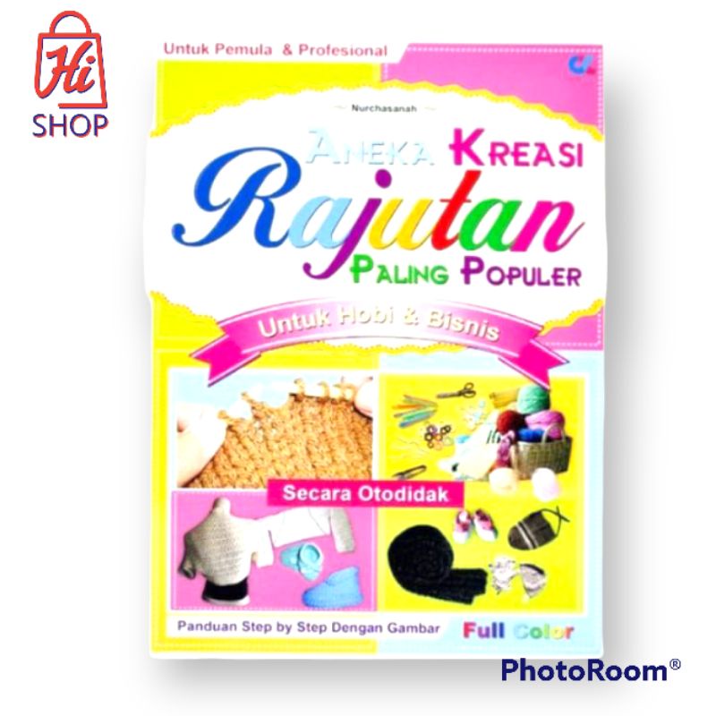 Jual Buku Aneka Kreasi Rajutan Paling Populer Shopee Indonesia