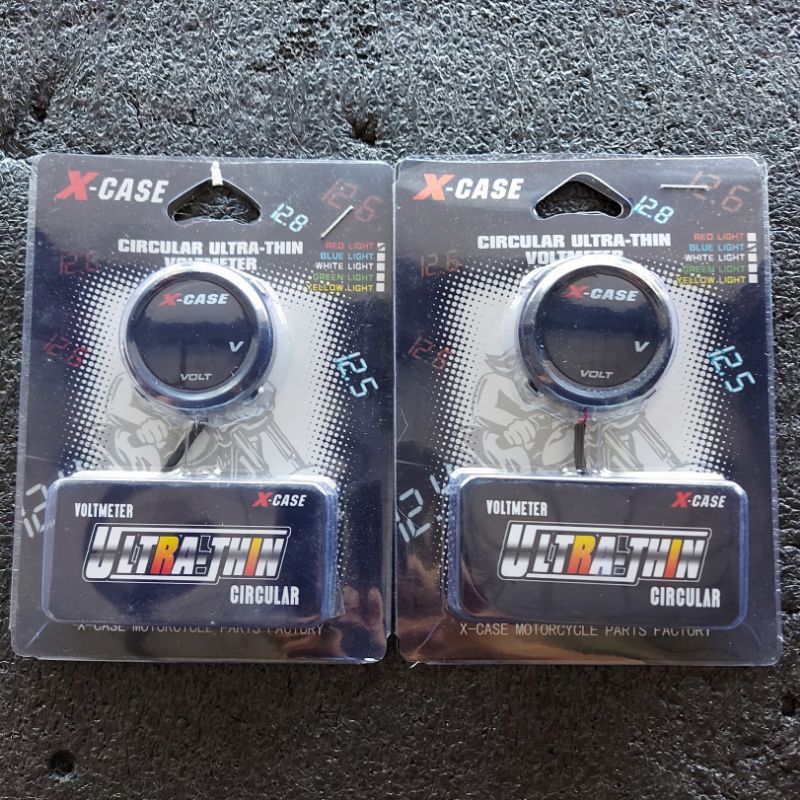 Jual Voltmeter Volt Aki Digital Model Bulat Shopee Indonesia