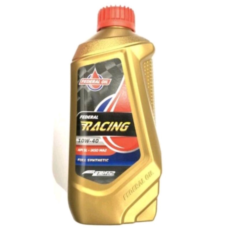 Jual OLI FEDERAL RACING SAE 10W 40 1LITER ORIGINAL FEDERAL Shopee