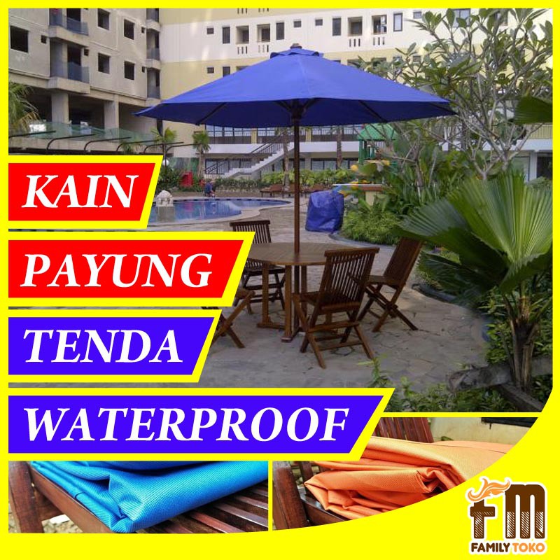 Jual Kain Tenda Meja Payung Taman Cafe Dan Hotel Waterproof Shopee