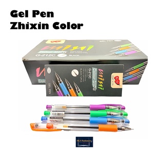 Jual 12 Pcs Bolpen Ballpoint Pulpen Gel Mini Zhixin Colour Grip Hitam