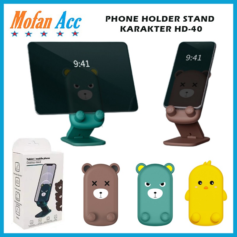 Jual Phone Holder Stand Karakter Hd Dudukan Penyangga Hp Lipat