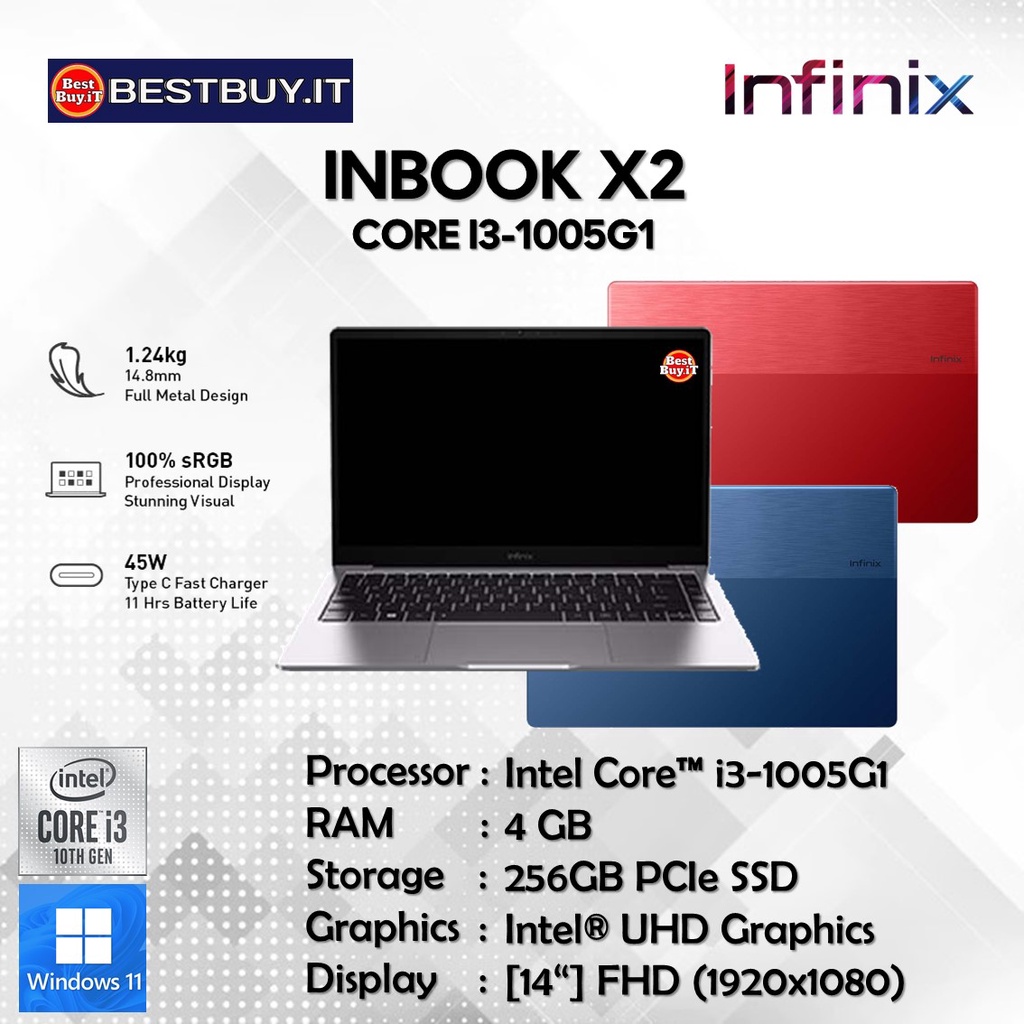 Jual Infinix Inbook X Intel Core I G Gb Gb Ssd Ips