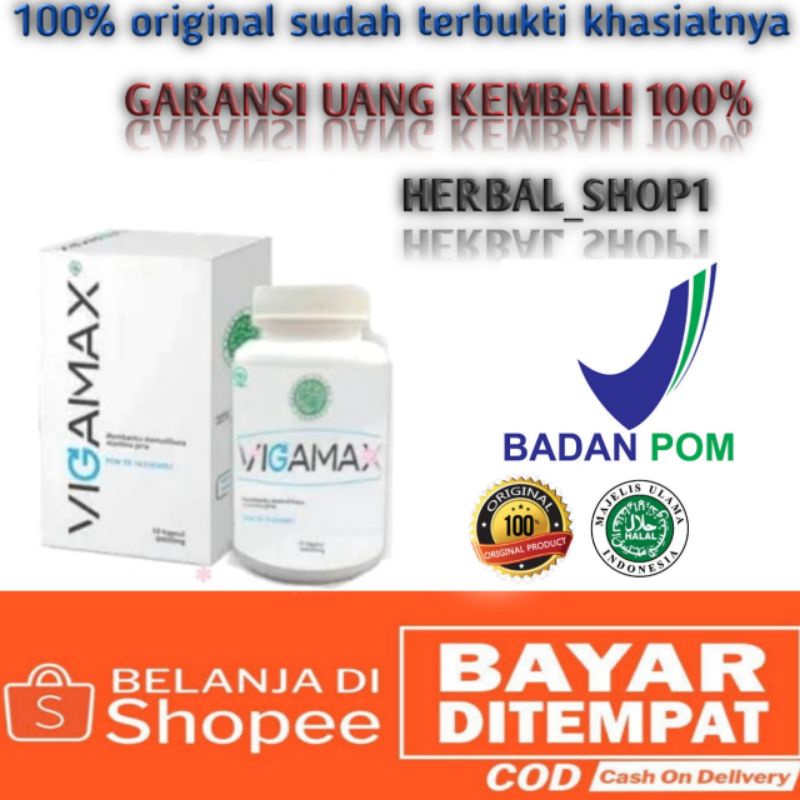 Jual Vigamax Asli Original Capsul Obat Gede Panjang Besar Laki 100