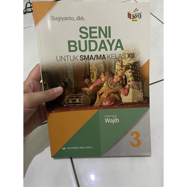 Jual Buku Paket Cetak Pelajaran Seni Budaya Wajib Kelas 12 Erlangga