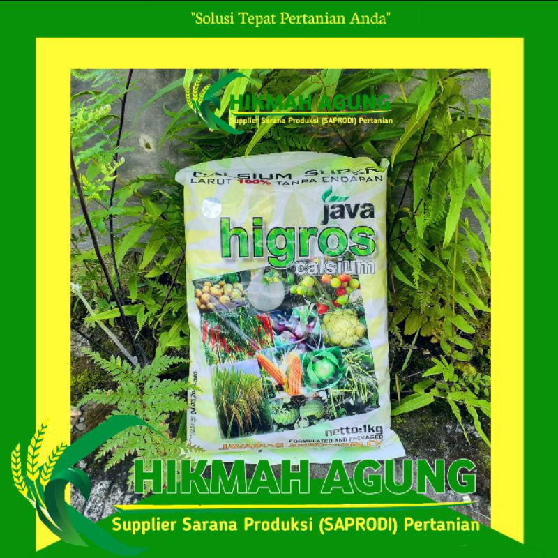 Jual Pupuk Calsium Java Higros 1 Kg Shopee Indonesia