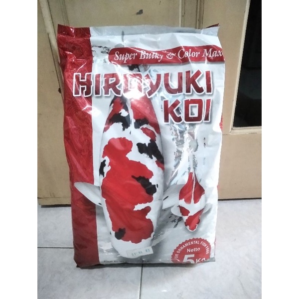 Jual Hiroyuki Super Bulky Colour Max 2 Mm Pakan Pelet Ikan Koi Koki