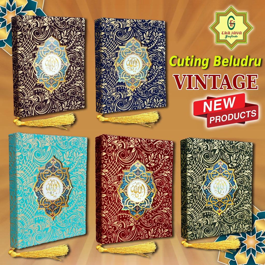 Jual Buku Yasin Tahlil Hardcover Floking Beludru Ornamen Shopee