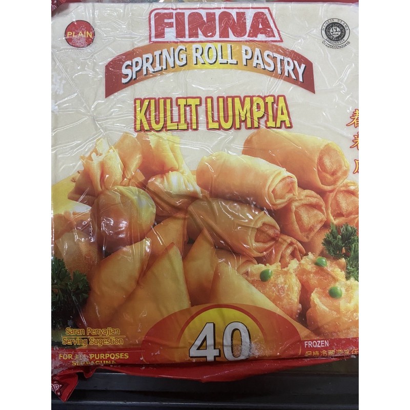 Jual Kulit Lumpia Besar Finna Isi Spring Roll Pastry Kulit Zupa Soup