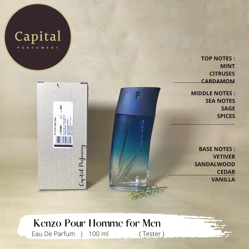 Jual Kenzo Pour Homme Edp 100ml TESTER Shopee Indonesia