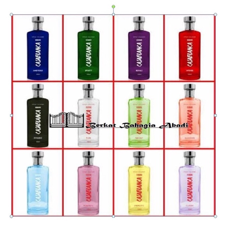 Jual Casablanca Glass 100ml Casablanca Body Mist Glass 100ml