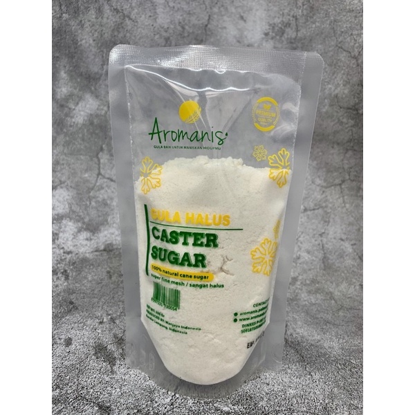 Jual Aromanis Caster Castor Sugar Gula Halus Gram Shopee Indonesia