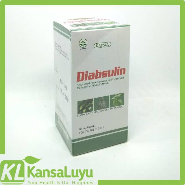 Jual Kapsul Diabsulin Obat Diabetes Herbal Shopee Indonesia