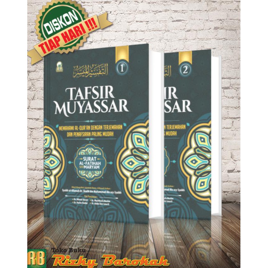 Jual Promo Tafsir Muyassar Lengkap Juz Dalam Jilid Shopee