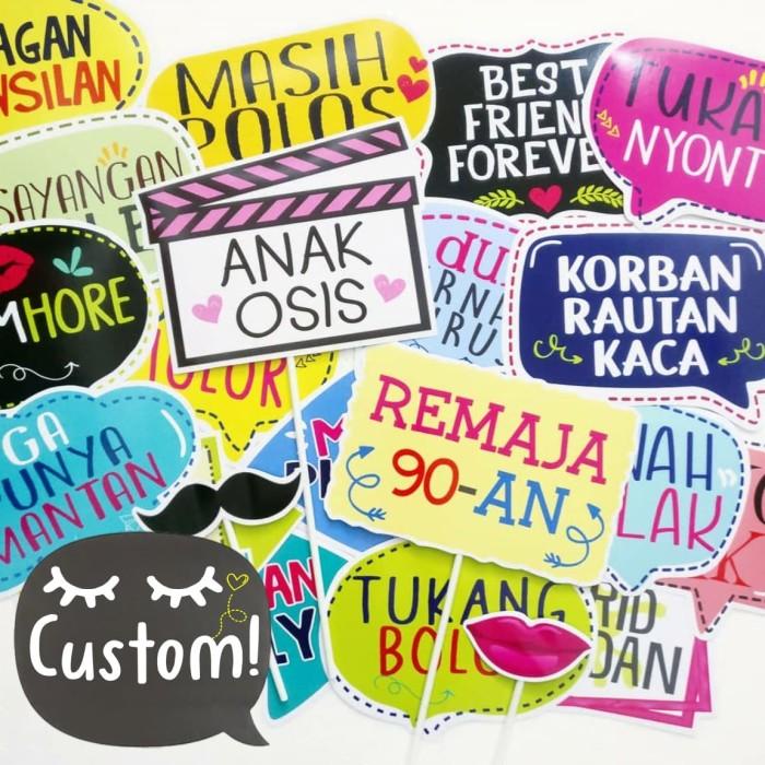 Jual Reuni Ao Fun Props Photobooth Perlengkapan Aksesoris Foto Photo