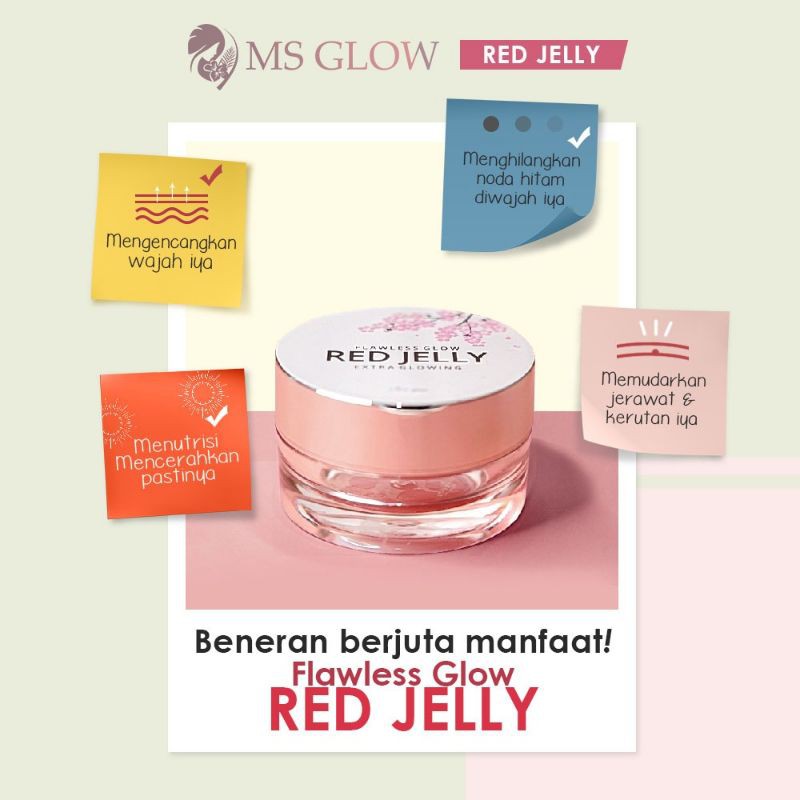 Jual Red Jelly Msglow Shopee Indonesia