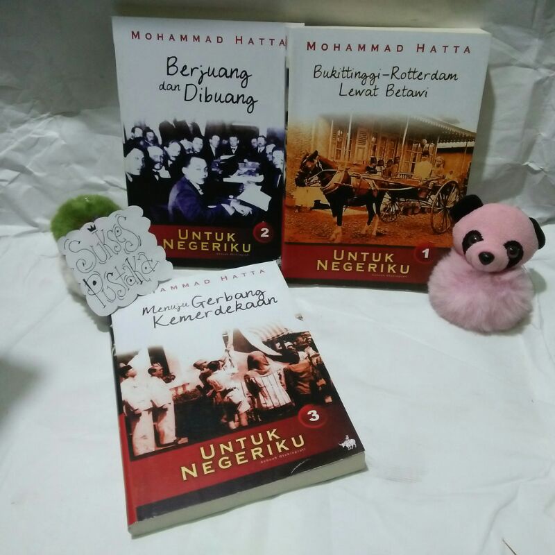 Jual Untuk Negeriku Sebuah Otobiografi Mohammad Hatta Shopee Indonesia