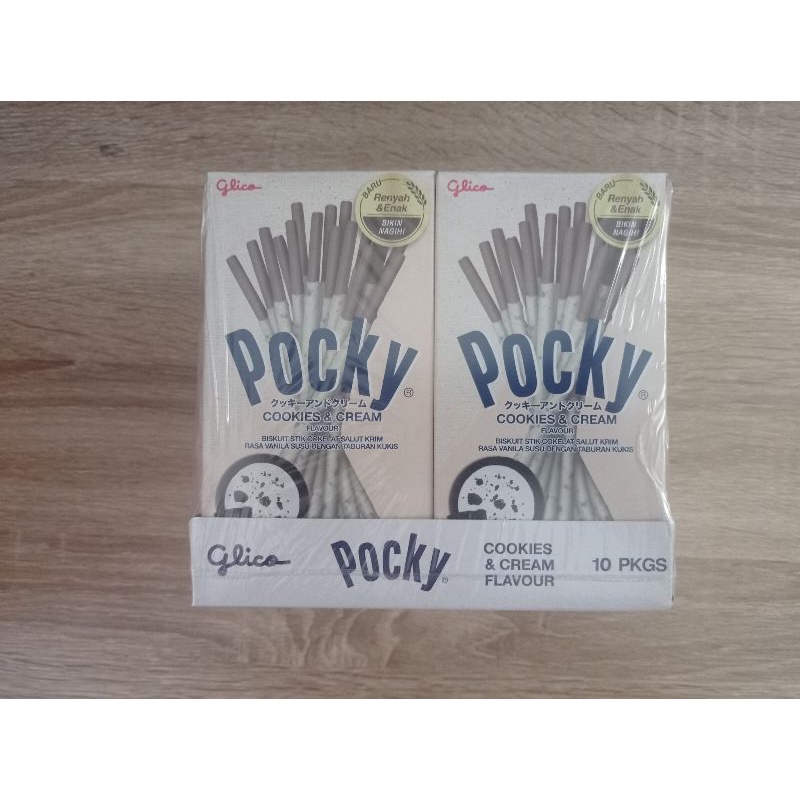 Jual Pocky Biskuit Stik Rasa Vanila Susu Taburan Kukis Gram Isi