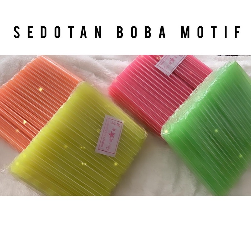 Jual SEDOTAN BOBA RUNCING 1 Pak 1 Warna Shopee Indonesia