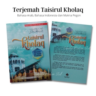 Jual Terjemah Taisirul Kholaq Dilengkapi Dengan Makna Pesantren