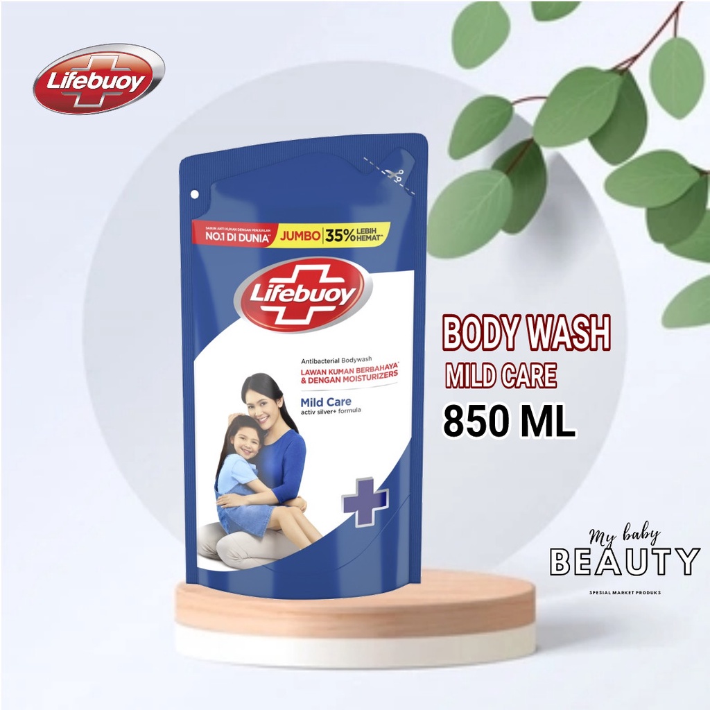 Jual Lifebuoy Sabun Mandi Cair Mild Care Ml Sabun Cair Refill