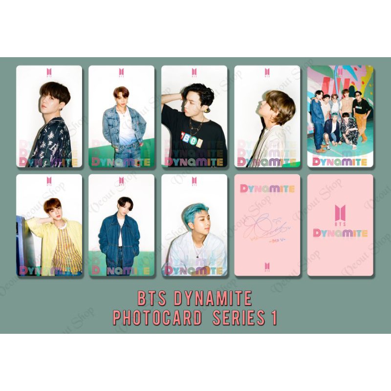 Jual Photocard Bts Dynamite Series Shopee Indonesia