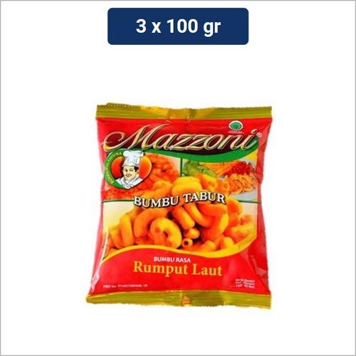 Jual Mazzoni Bumbu Tabur Rasa Rumput Laut 3 X 100 Gr Shopee Indonesia