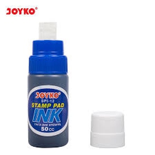 Jual Stamp Pad Ink Joyko SPI 12 Warna Ungu Hitam Merah Biru Hijau