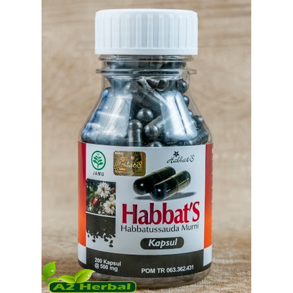 Jual Habbats Habbatussauda Murni Kapsul Jintan Hitam Black Seed