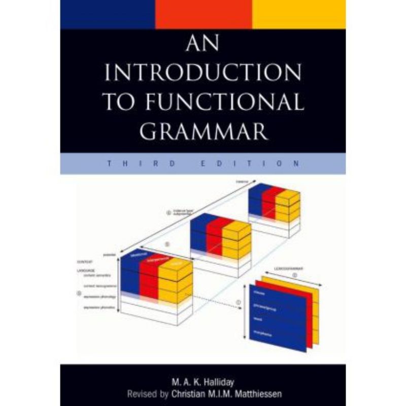 Jual An Introduction To Functional Grammar Third Edition Halliday