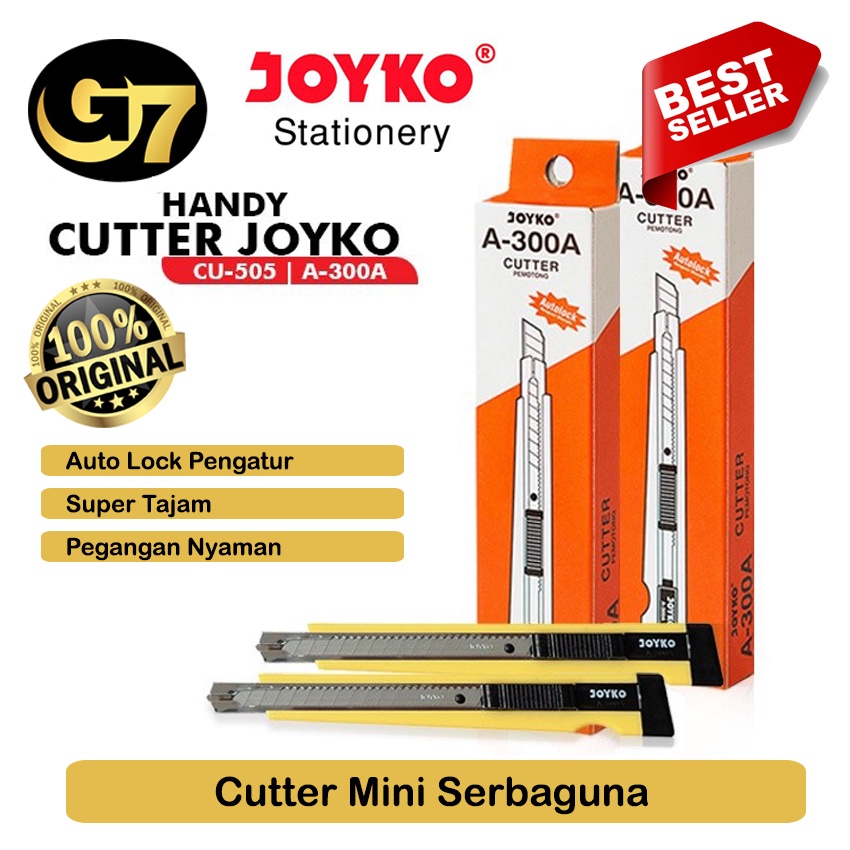 Jual Cutter Kecil Joyko A Murah Praktis Kater Pemotong Kertas Pisau