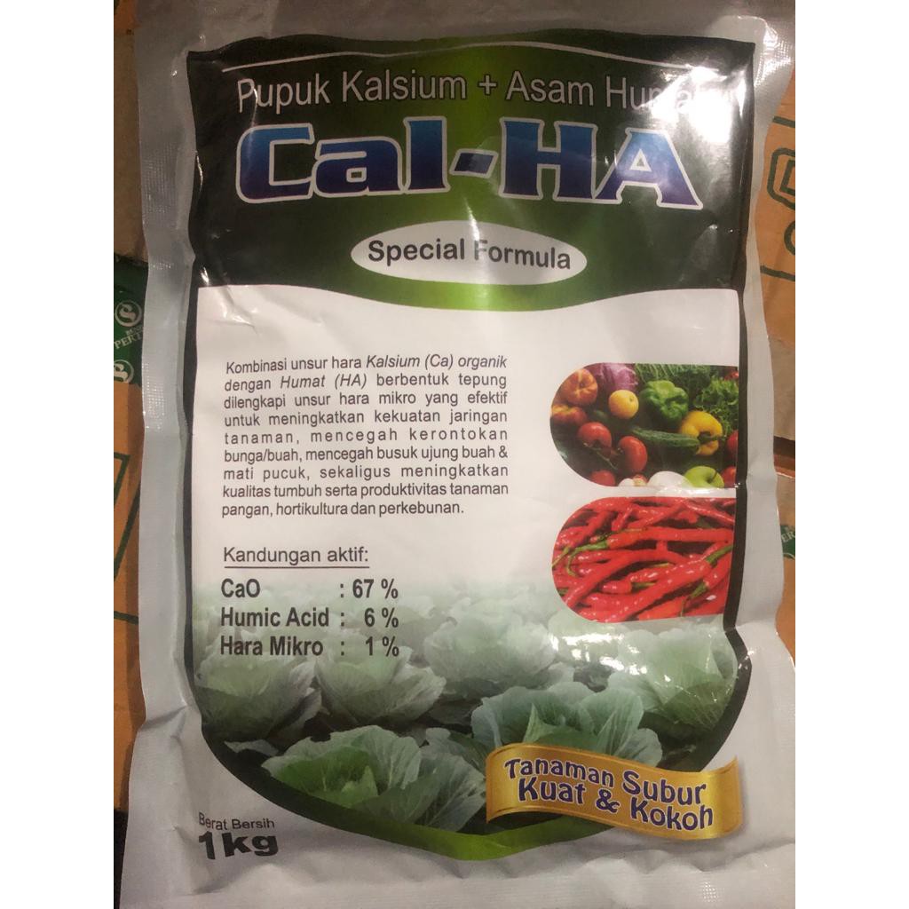 Jual PUPUK KALSIUM PLUS ASAM HUMAT CALHA KEMASAN 1KG Shopee Indonesia