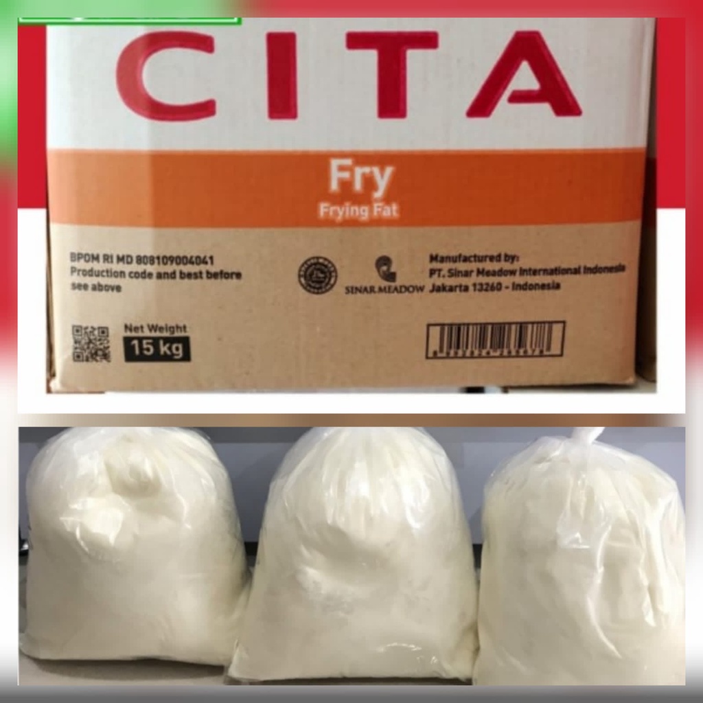 Jual Minyak Padat Cita Fry Repack Gr Shopee Indonesia