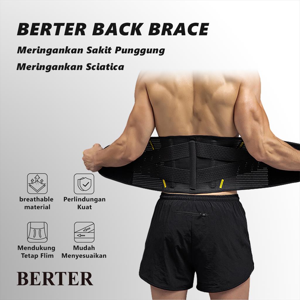 Jual EJOY BERTER Premium Korset Lumbar Waist Protect Belt 160 Waist