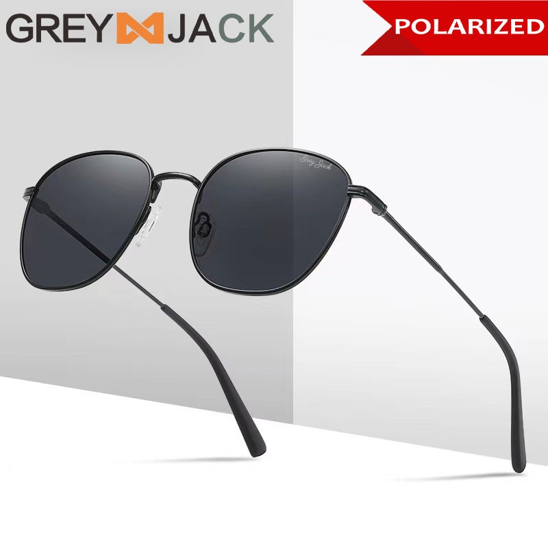 Jual Grey Jack Kacamata Hitam Sunglasses Polarized Metal Anti Uv Anti