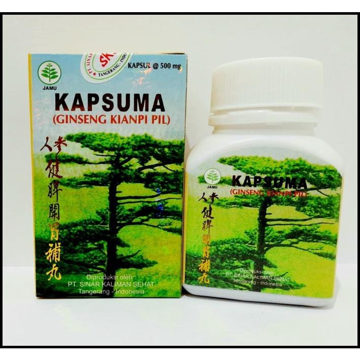 Jual Ginseng Kianpi Kapsuma Memperbaiki Nafsu Makan Penambah Berat