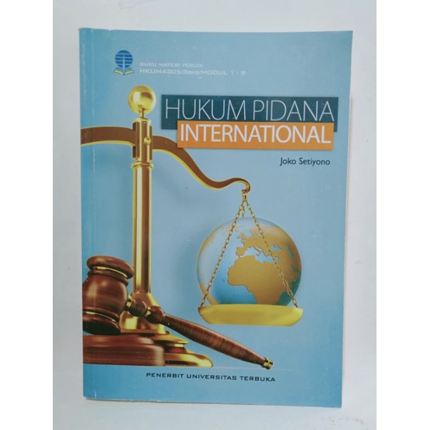 Jual Buku Hukum Pidana Internasional Joko Setiyono Shopee Indonesia