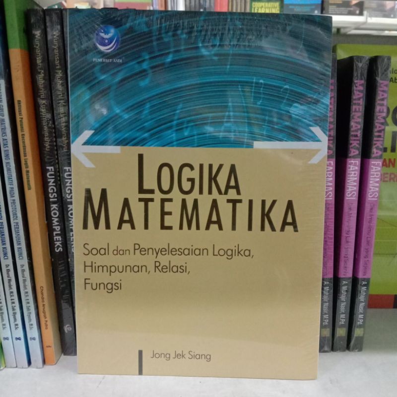 Jual BUKU LOGIKA MATEMATIKA OLEH JONG JEK SIANG ANDI OFFSET Shopee