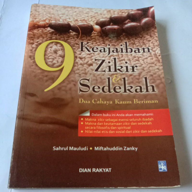 Jual Buku Motivasi 9 Keajaiban Zikir Sedekah Shopee Indonesia