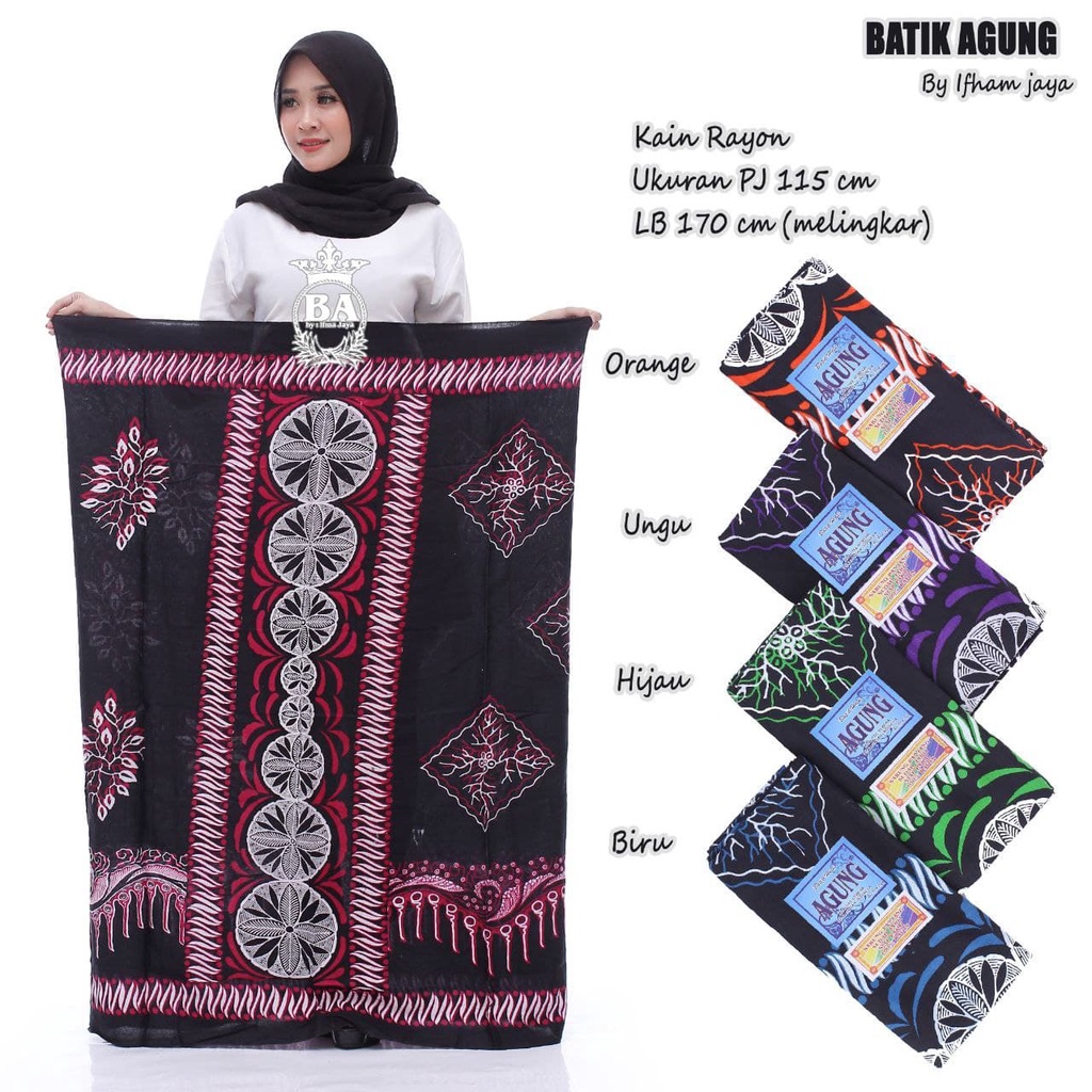 Jual SARUNG GOYOR BATIK PAGI SORE WAJIK SARUNG SANTRI SARUNG HALUS