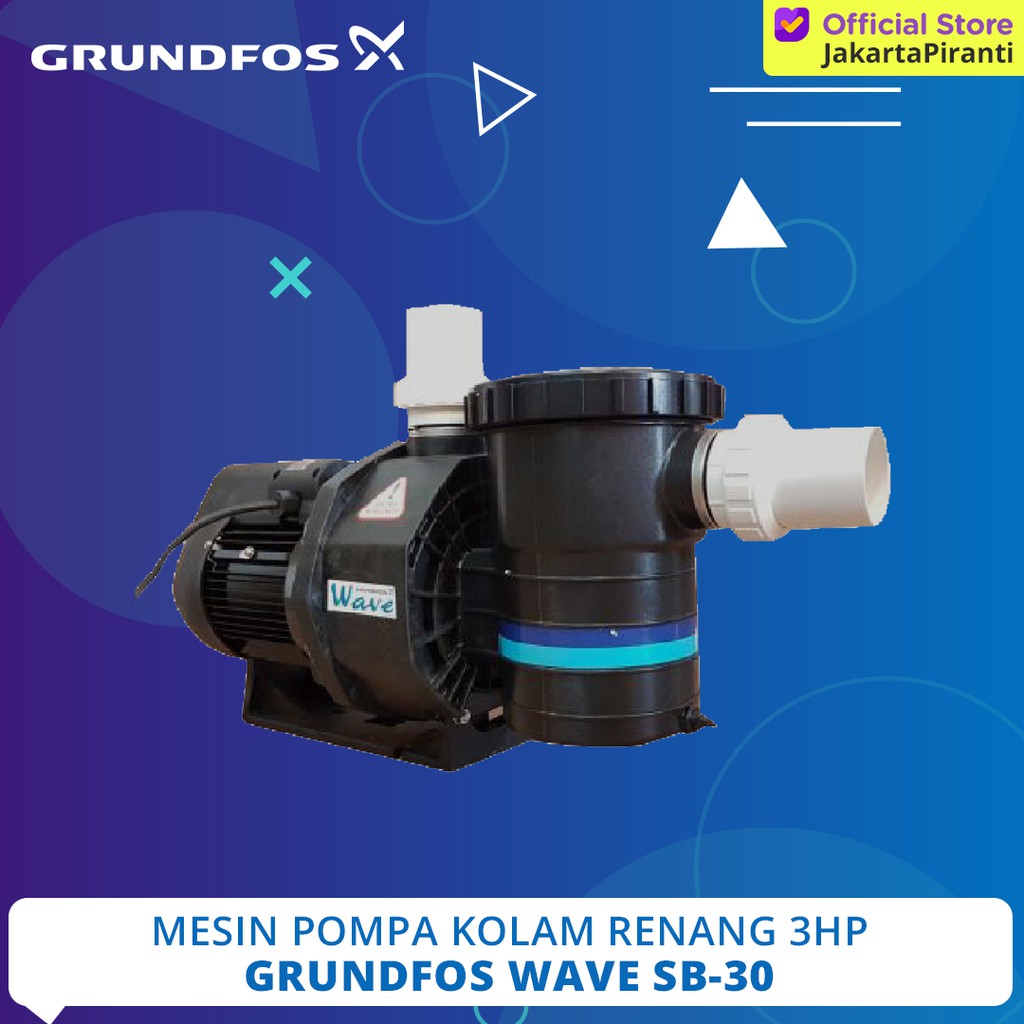 Jual Mesin Pompa Kolam Renang Hp Grundfos Wave Sb Shopee Indonesia