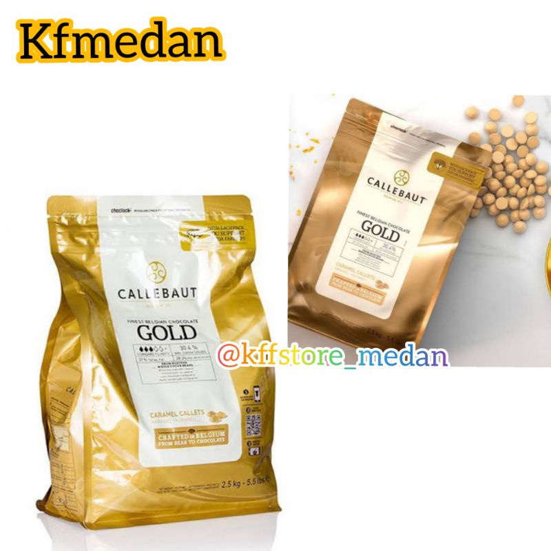 Jual Callebaut Gold Callebaut Caramel Per 100g Indonesia Shopee