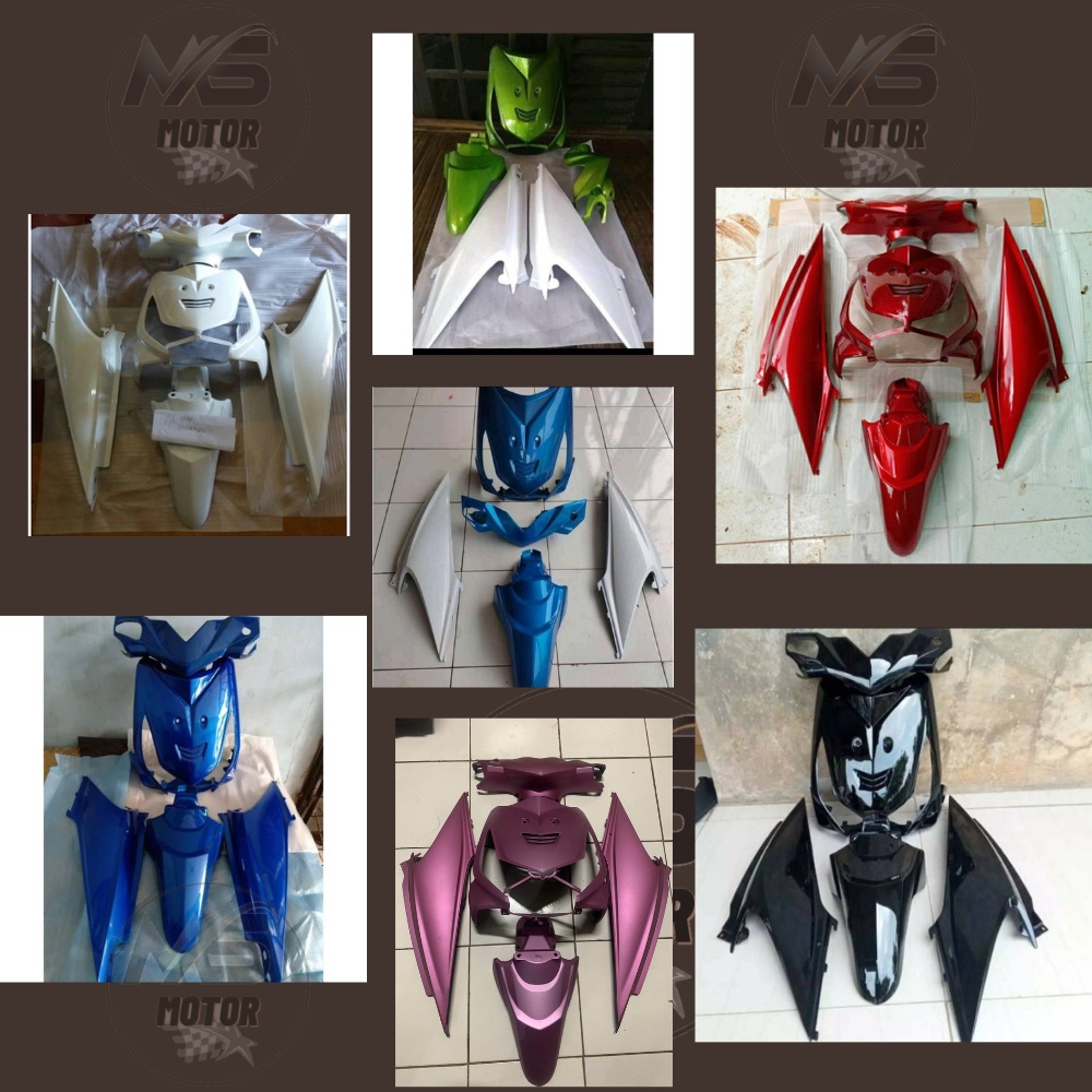 Jual New Cod Full Body Bodi Halus Alus Non Stiker Honda Beat Karbu