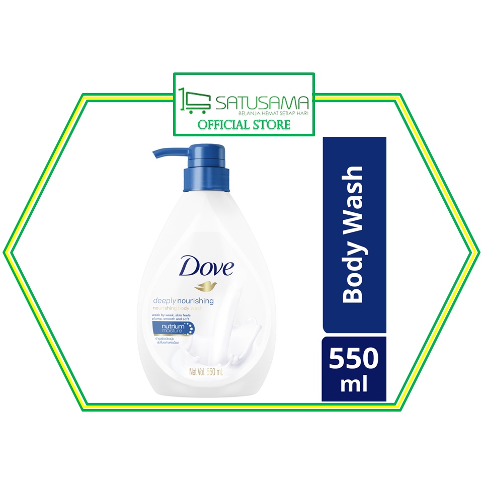 Jual DOVE BODY WASH DEEPLY NOURISHING Shopee Indonesia