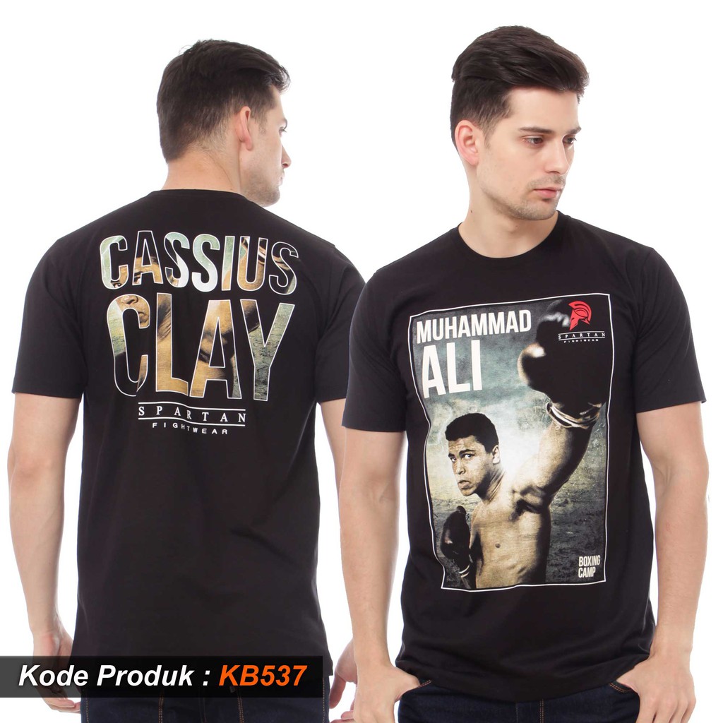 Jual KAOS BOXING MUHAMMAD ALI CASSIUS BAJU BOXING TSHIRT BOXING KAOS