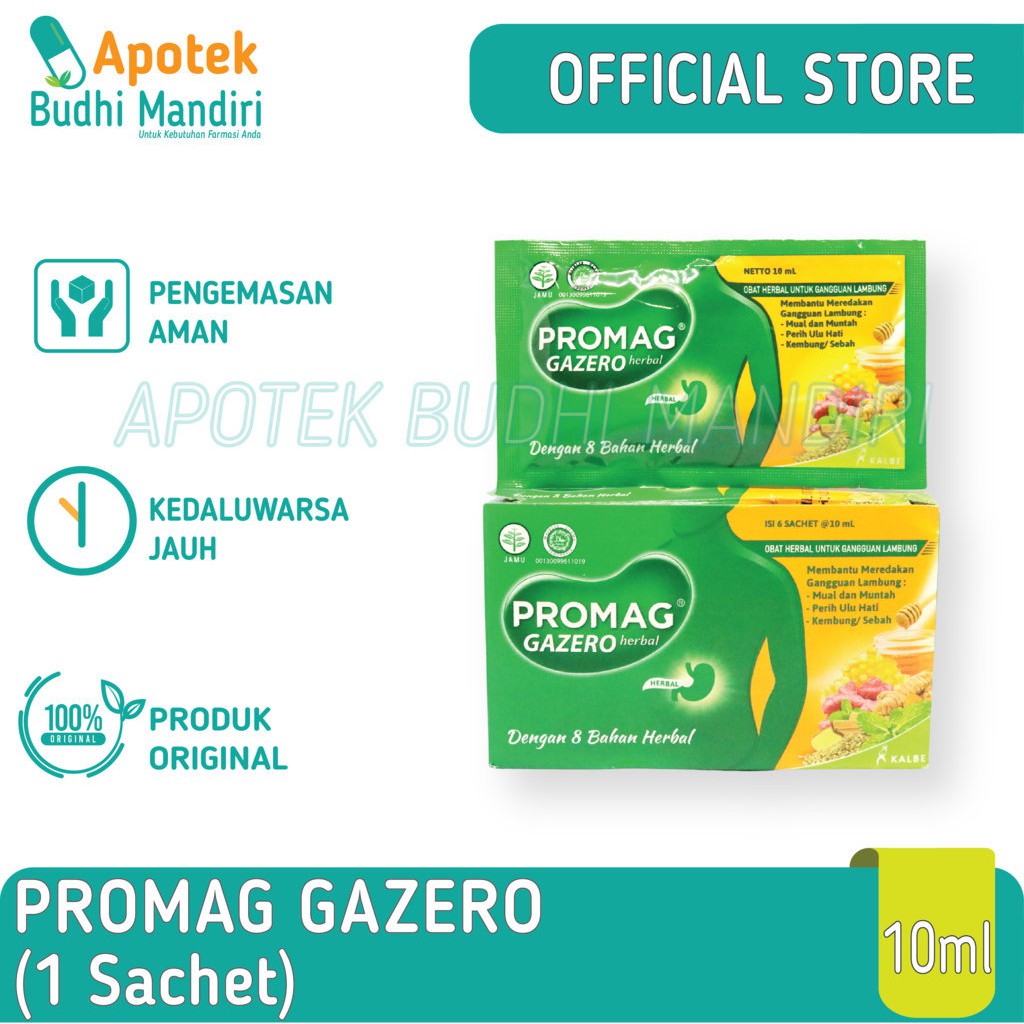 Jual Gazero Promag Ml Sachet Shopee Indonesia