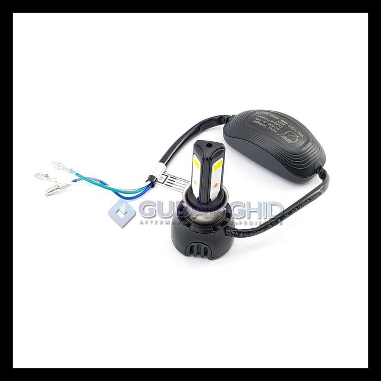 Jual ORIGINAL Lampu LED Motor 3 Sisi AC DC H6 40W RTD 6 Sisi Kalah