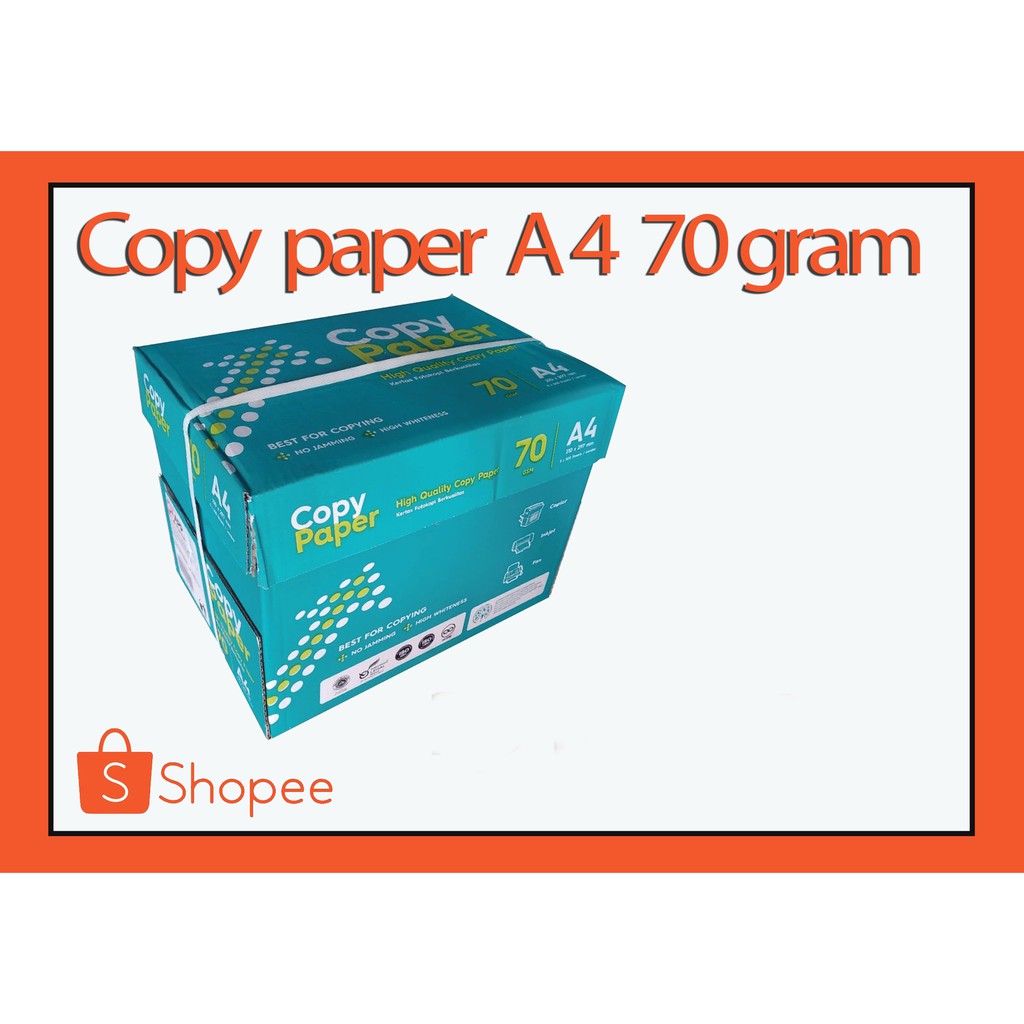 Jual COPY PAPER A4 70 GRAM BOX Shopee Indonesia