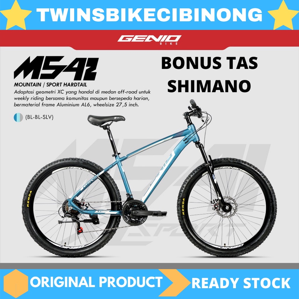 Jual Sepeda Gunung Genio MTB 27 5 M 542 ALLOY NEW Shopee Indonesia