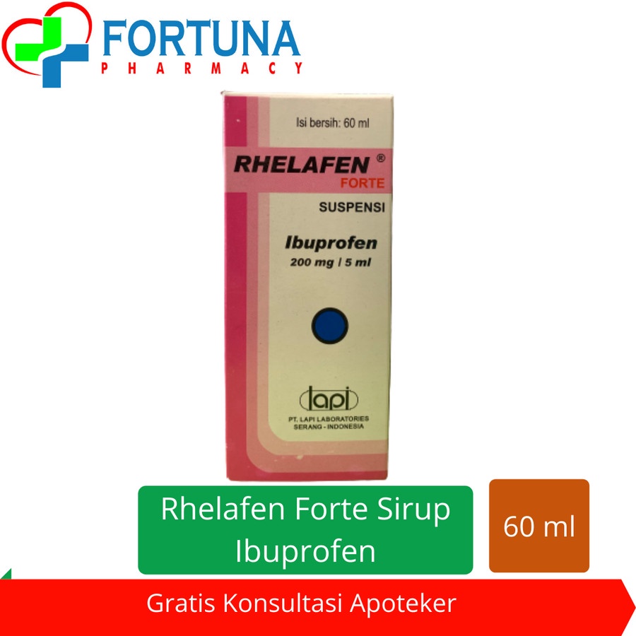 Jual Rhelafen Forte Sirup 60 Ml Shopee Indonesia